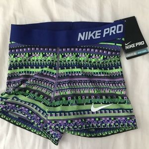 Nike Pros spandex shorts